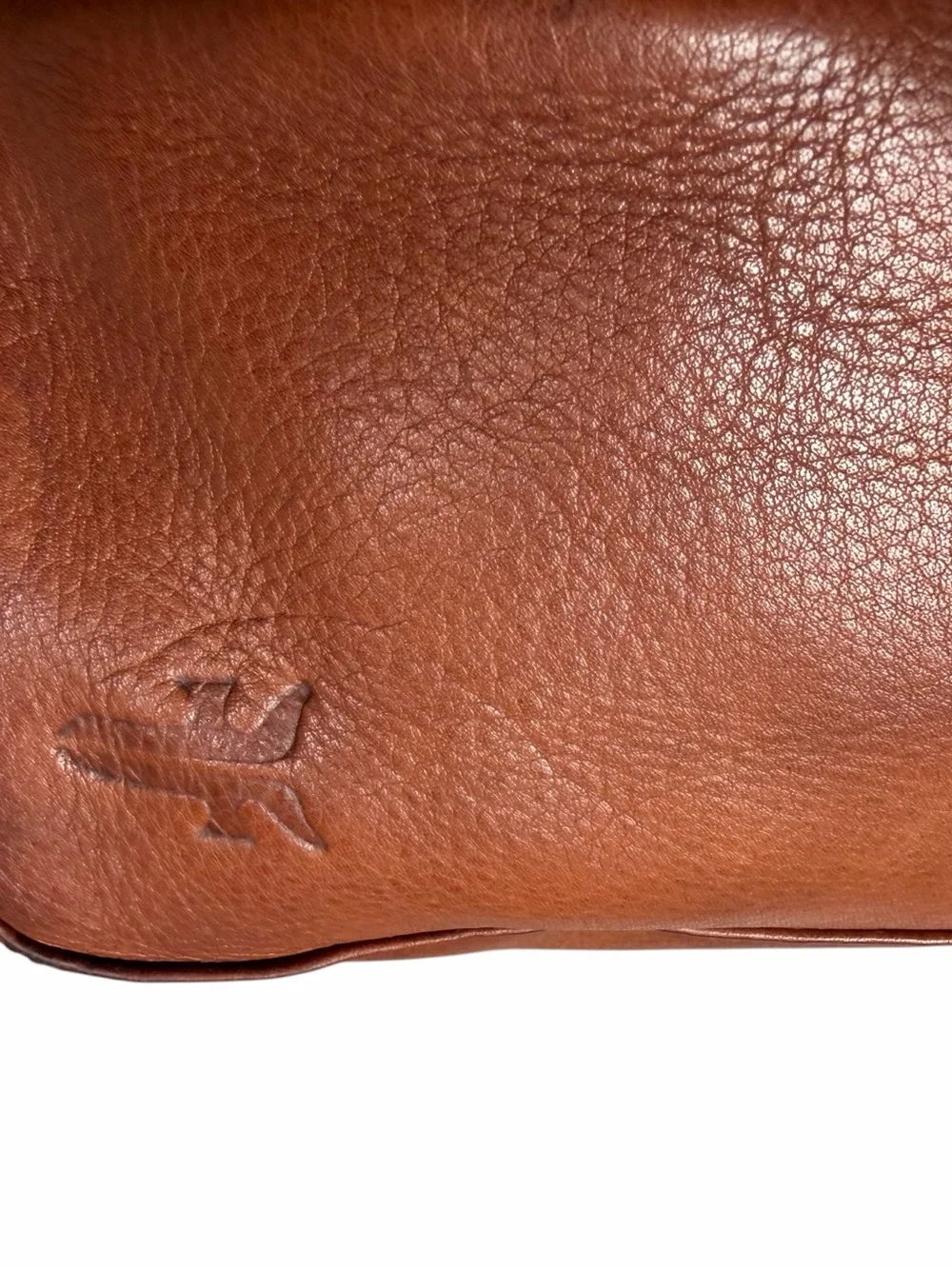 Frye Vintage Work Bag Leather Crossbody Messenger Bag